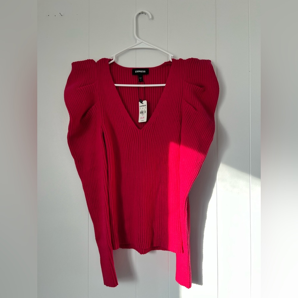 Express Puff Sleeve Sweater